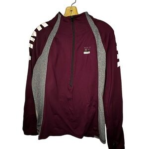 Pink Victoria's Secret Ultimate Pullover Jacket Shirt
